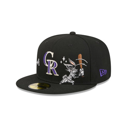 Colorado Rockies Bugs Bunny Swing 59FIFTY Fitted Hat