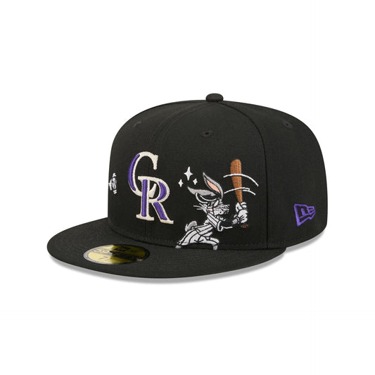 Colorado Rockies Bugs Bunny Swing 59FIFTY Fitted Hat