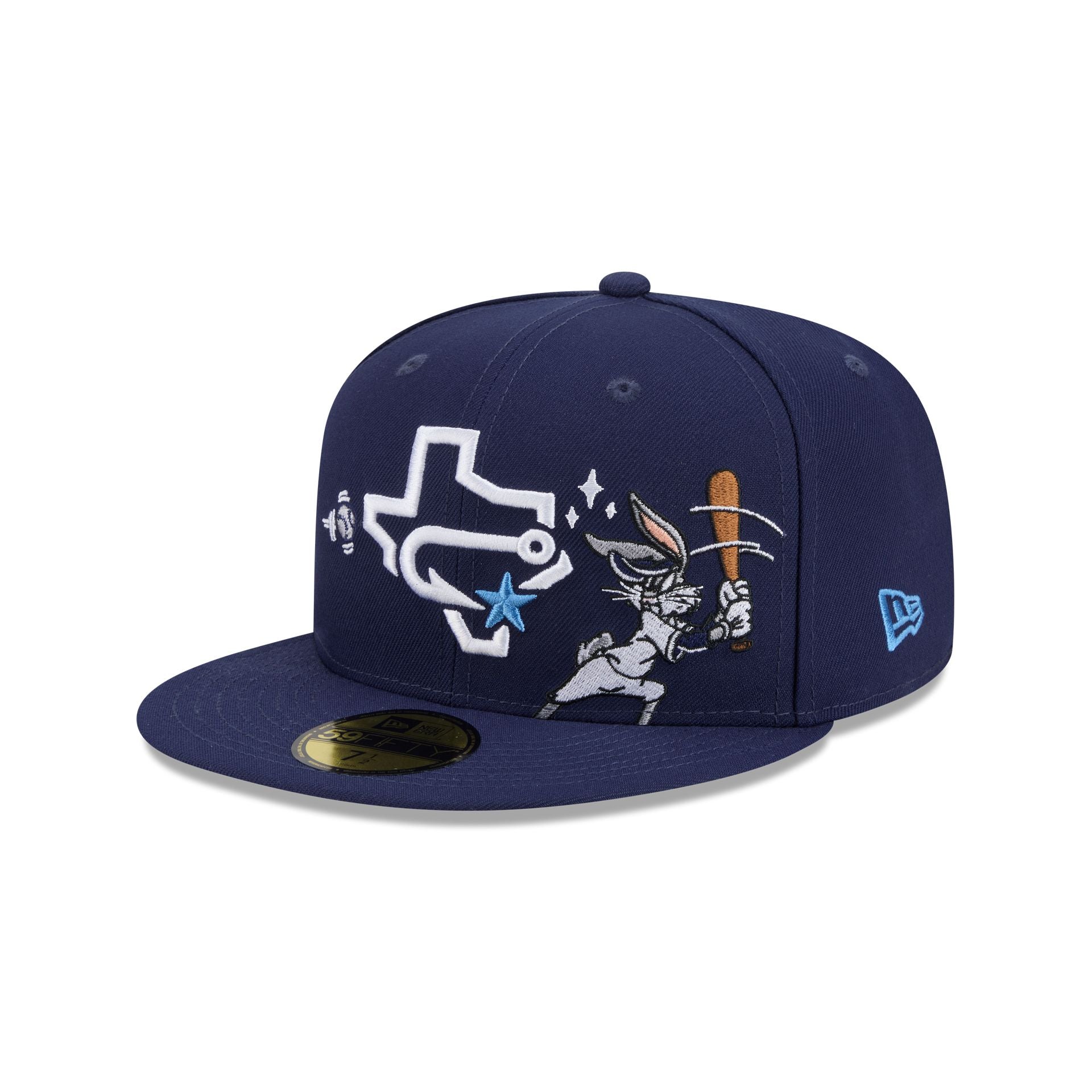 Corpus Christi Hooks Bugs Bunny Swing 59FIFTY Fitted Hat