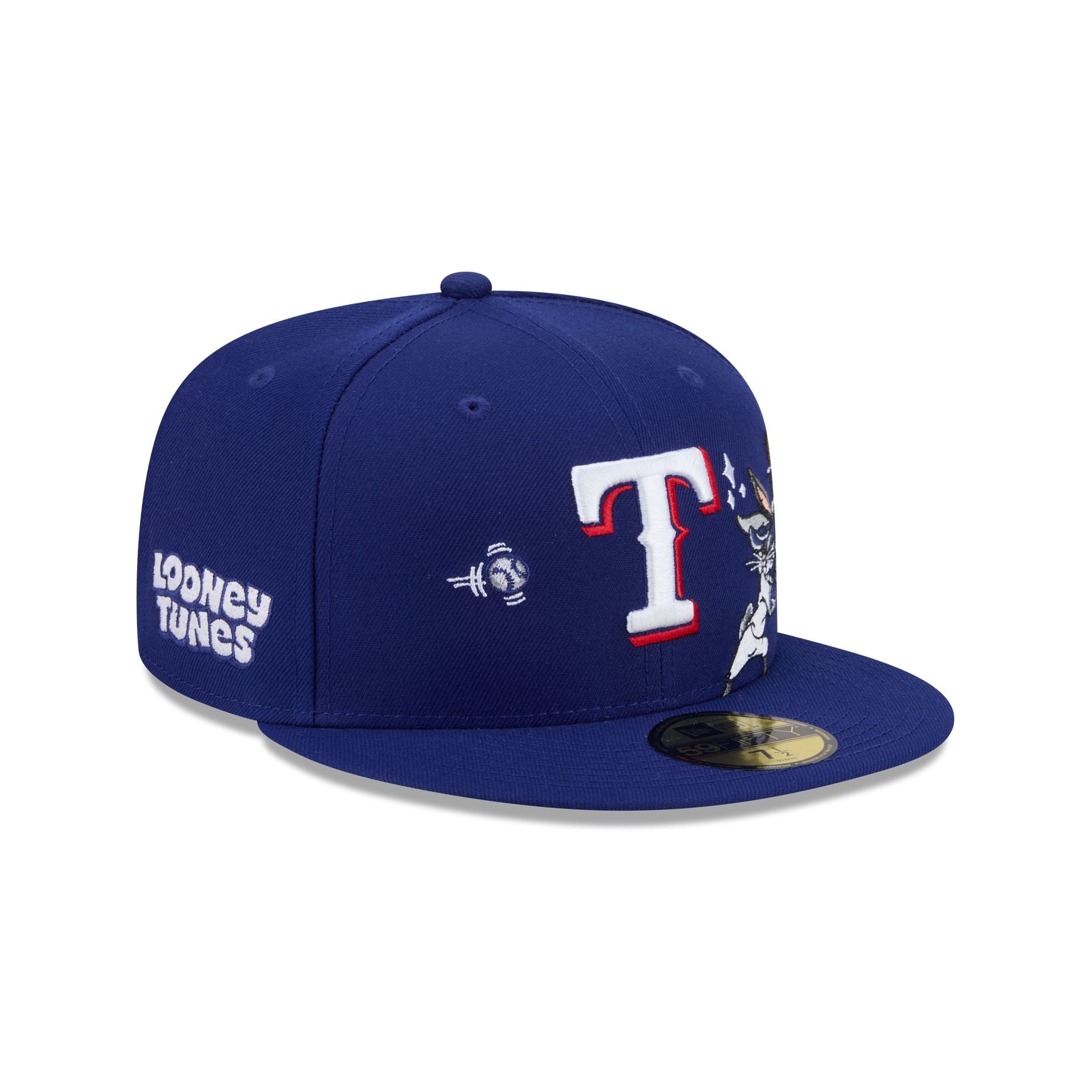 Texas Rangers Bugs Bunny Swing 59FIFTY Fitted Hat