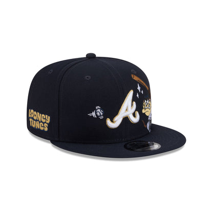Atlanta Braves Tasmanian Devil Swing 9FIFTY Snapback Hat