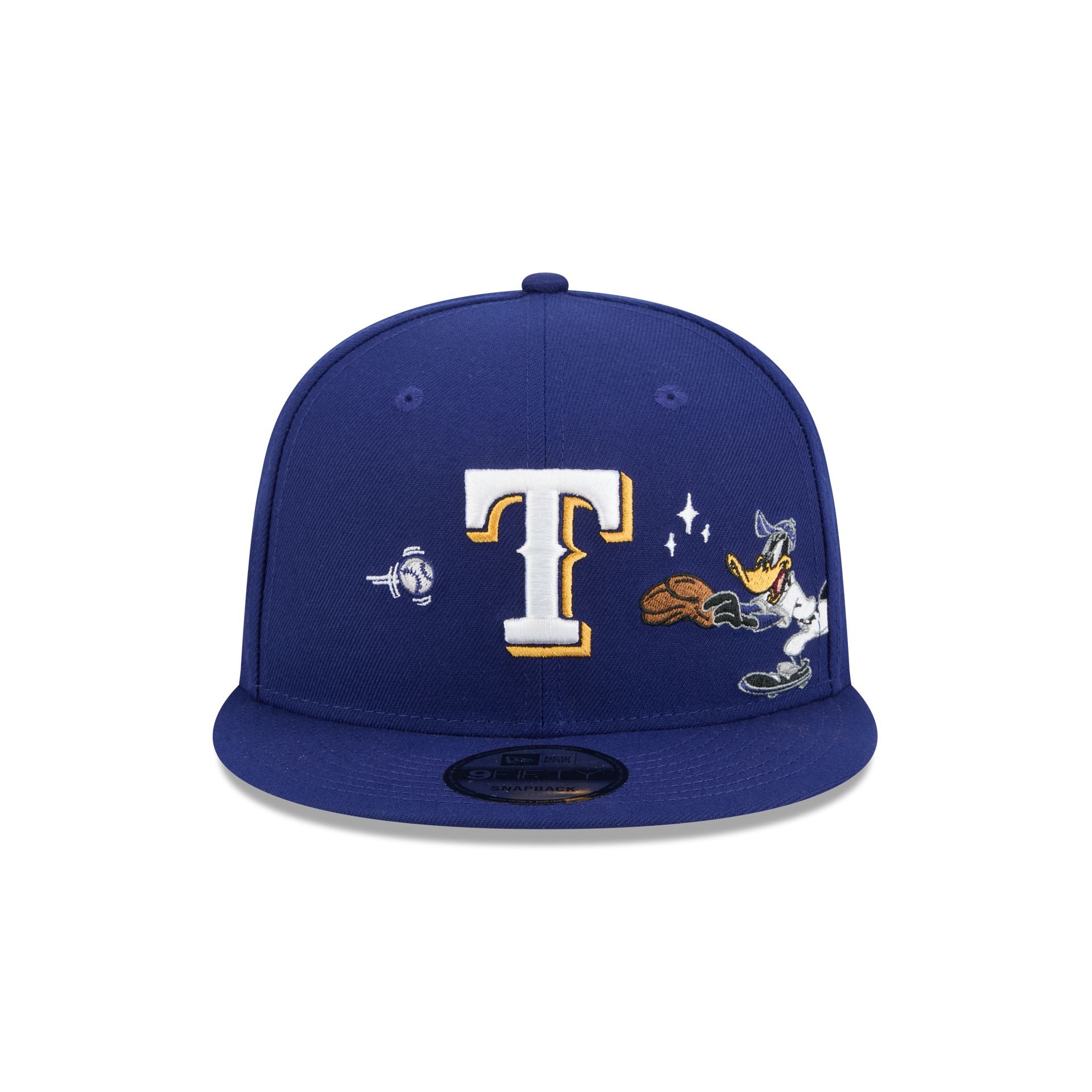 Texas Rangers Daffy Duck Catch 9FIFTY Snapback Hat
