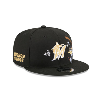 Miami Marlins Tasmanian Devil Swing 9FIFTY Snapback Hat