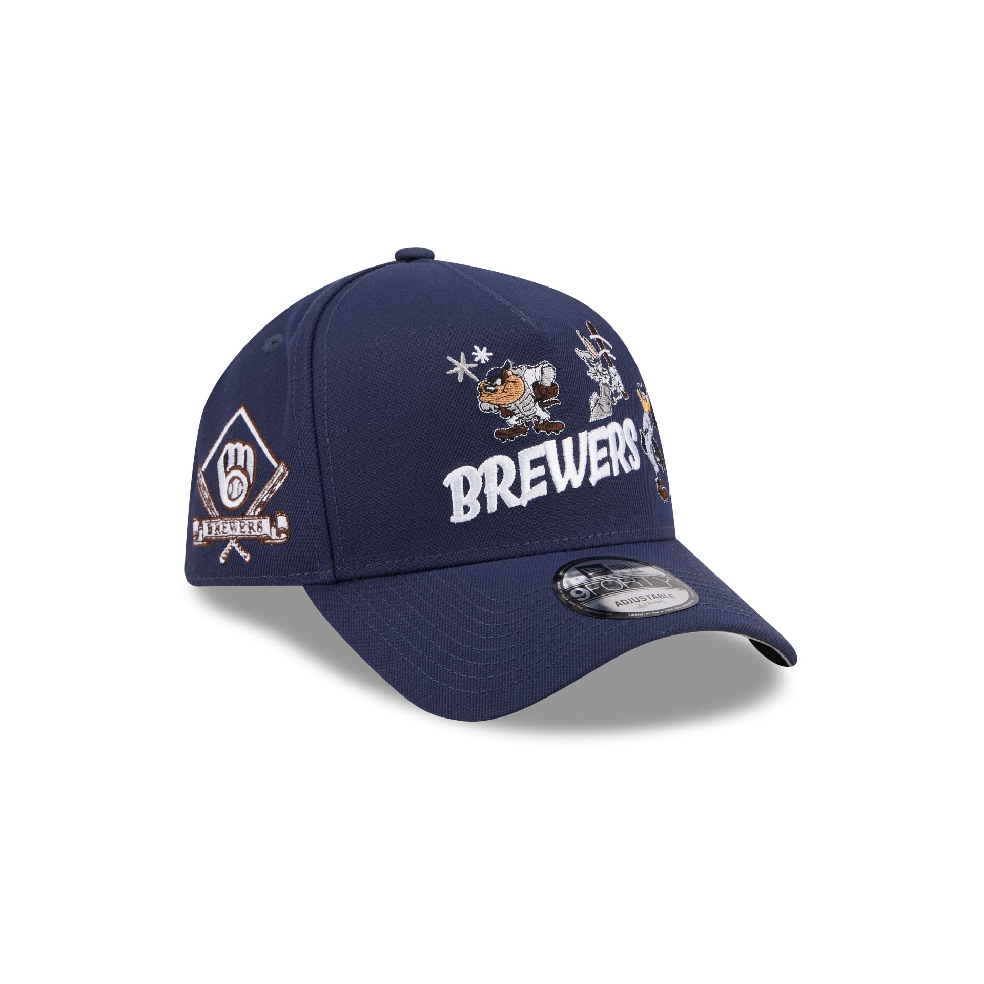 Milwaukee Brewers Looney Tunes 9FORTY A-Frame Snapback Hat