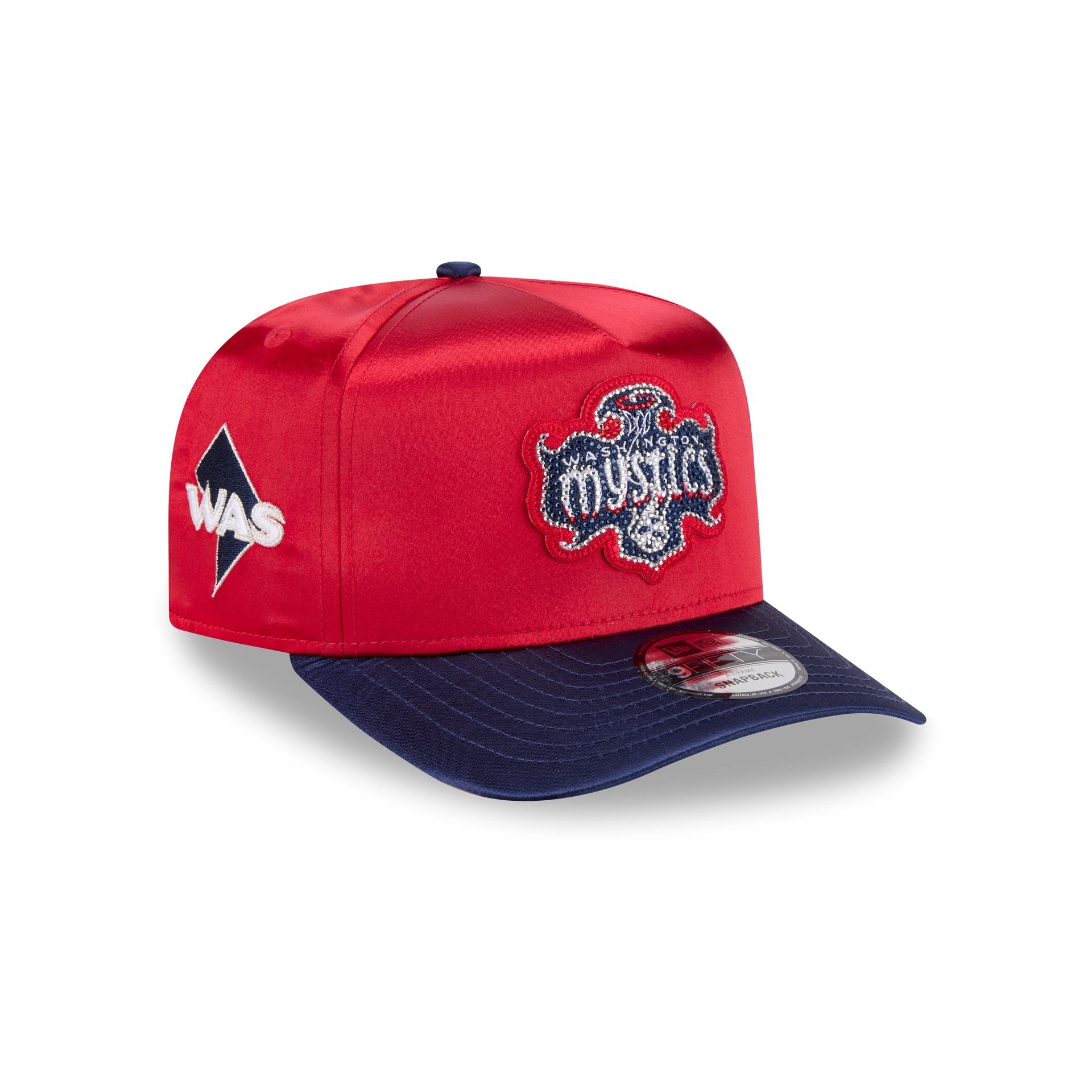 Washington Mystics 2026 Draft Satin 9FIFTY A-Frame Snapback Hat