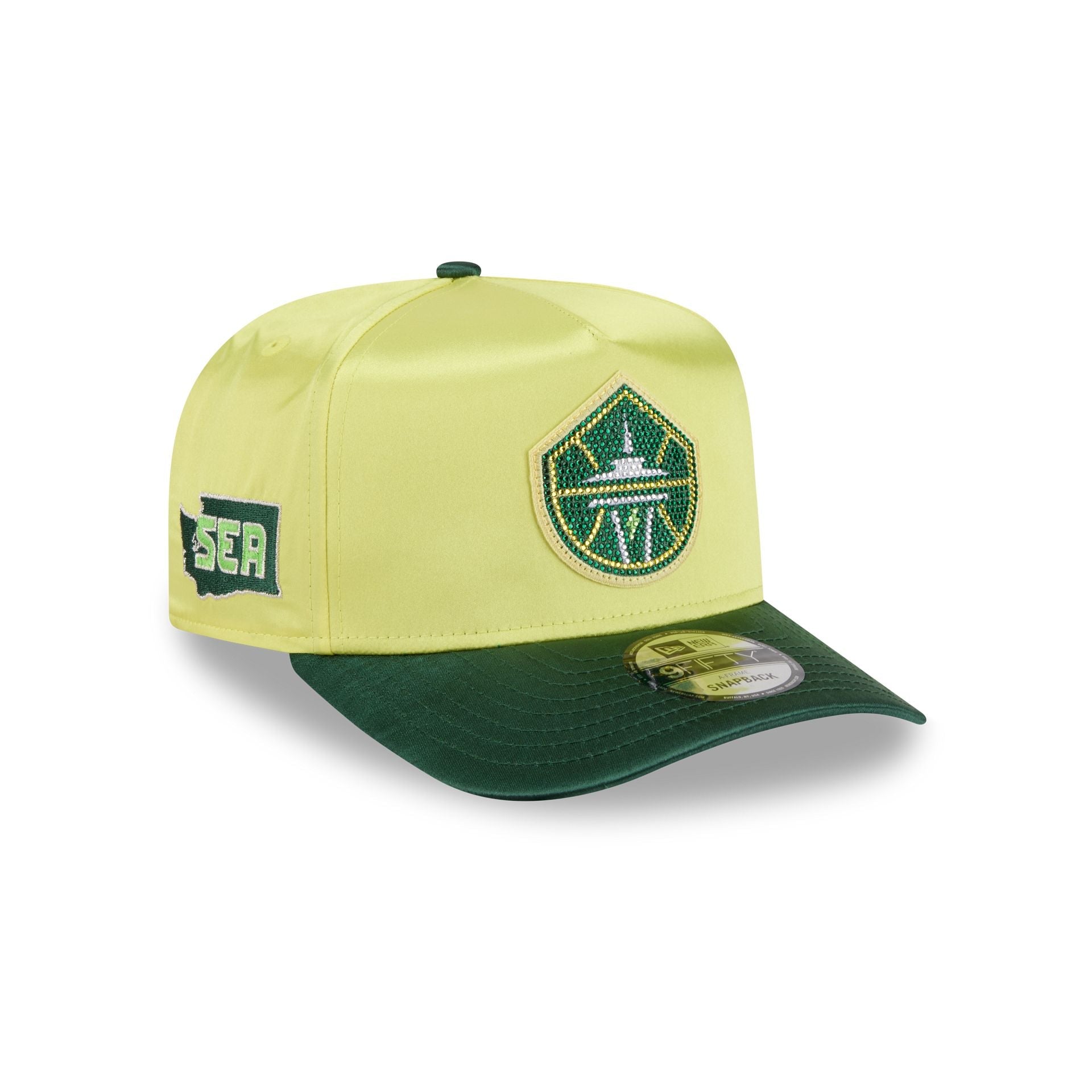 Seattle Storm 2026 Draft Satin 9FIFTY A-Frame Snapback Hat