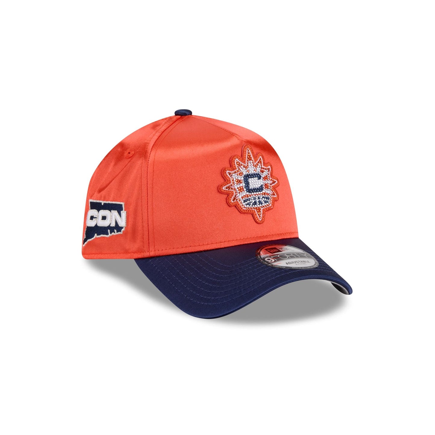 Connecticut Sun 2026 Draft Satin 9FORTY A-Frame Snapback Hat