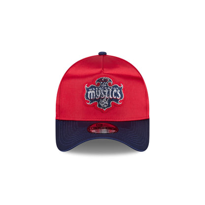 Washington Mystics 2026 Draft Satin 9FORTY A-Frame Snapback Hat