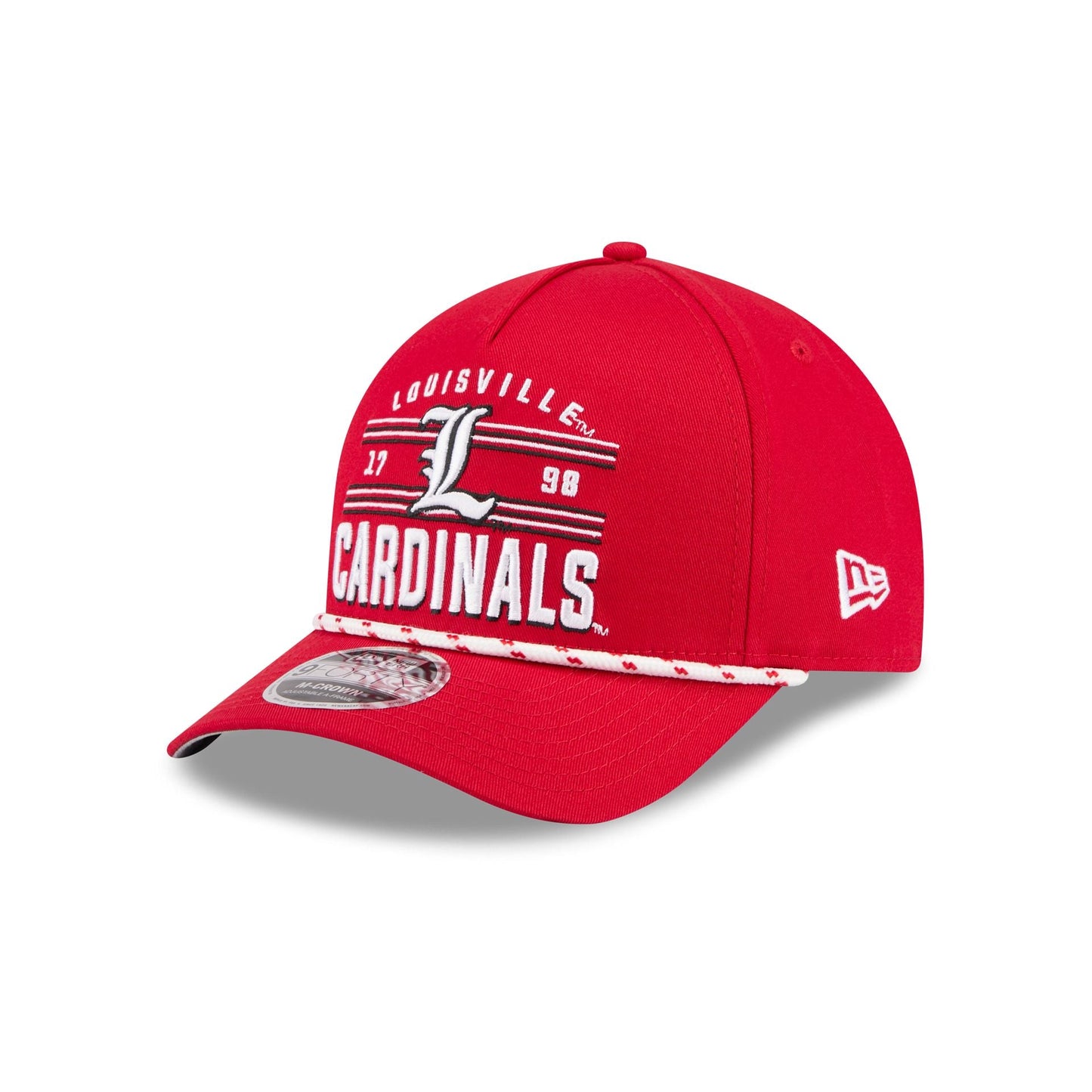 Louisville Cardinals March Madness 9FORTY M-Crown A-Frame Snapback Hat