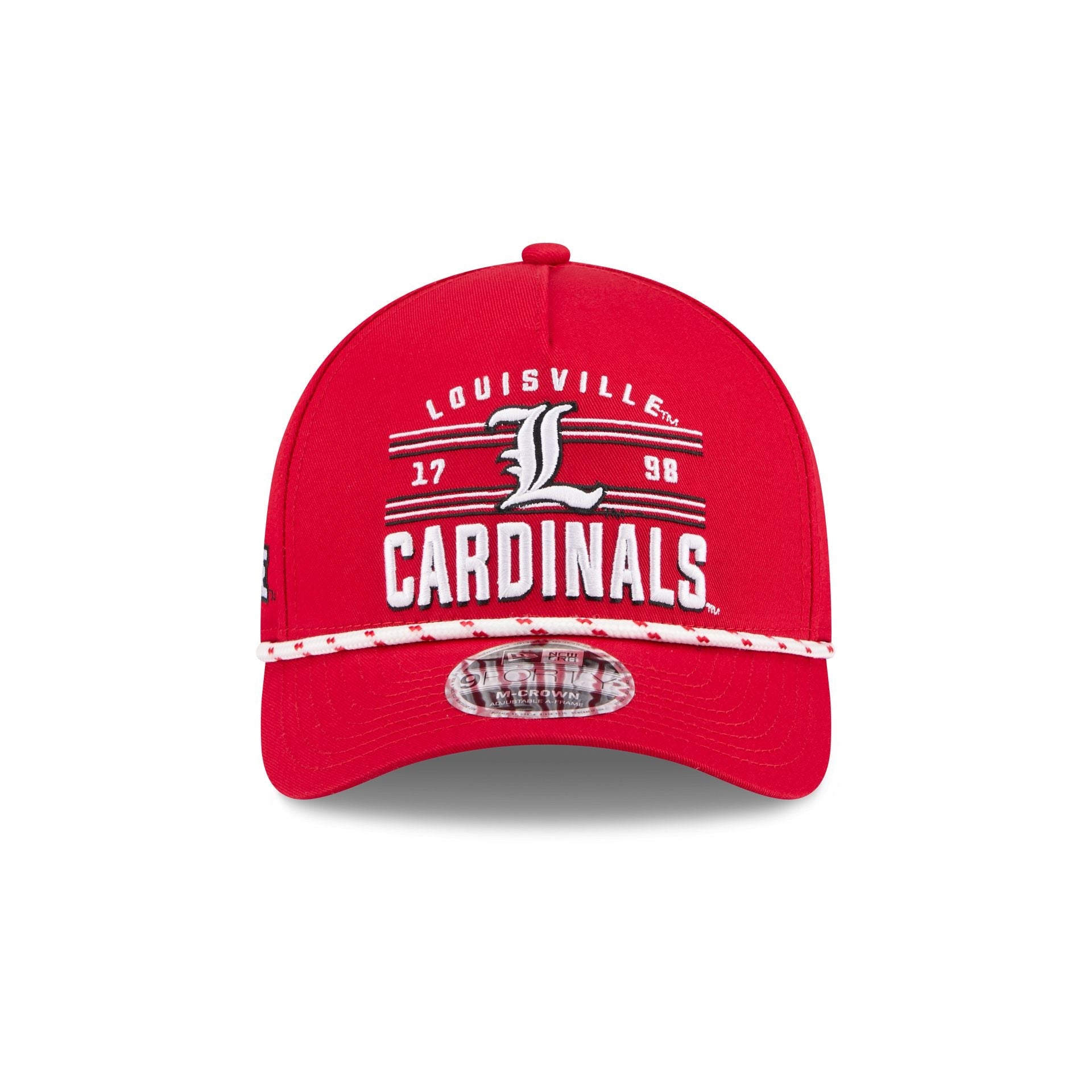Louisville Cardinals March Madness 9FORTY M-Crown A-Frame Snapback Hat