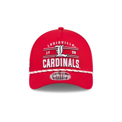 Louisville Cardinals March Madness 9FORTY M-Crown A-Frame Snapback Hat