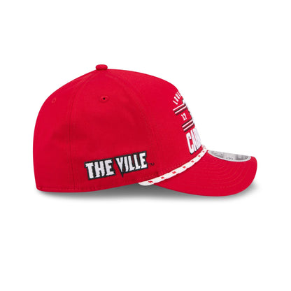Louisville Cardinals March Madness 9FORTY M-Crown A-Frame Snapback Hat