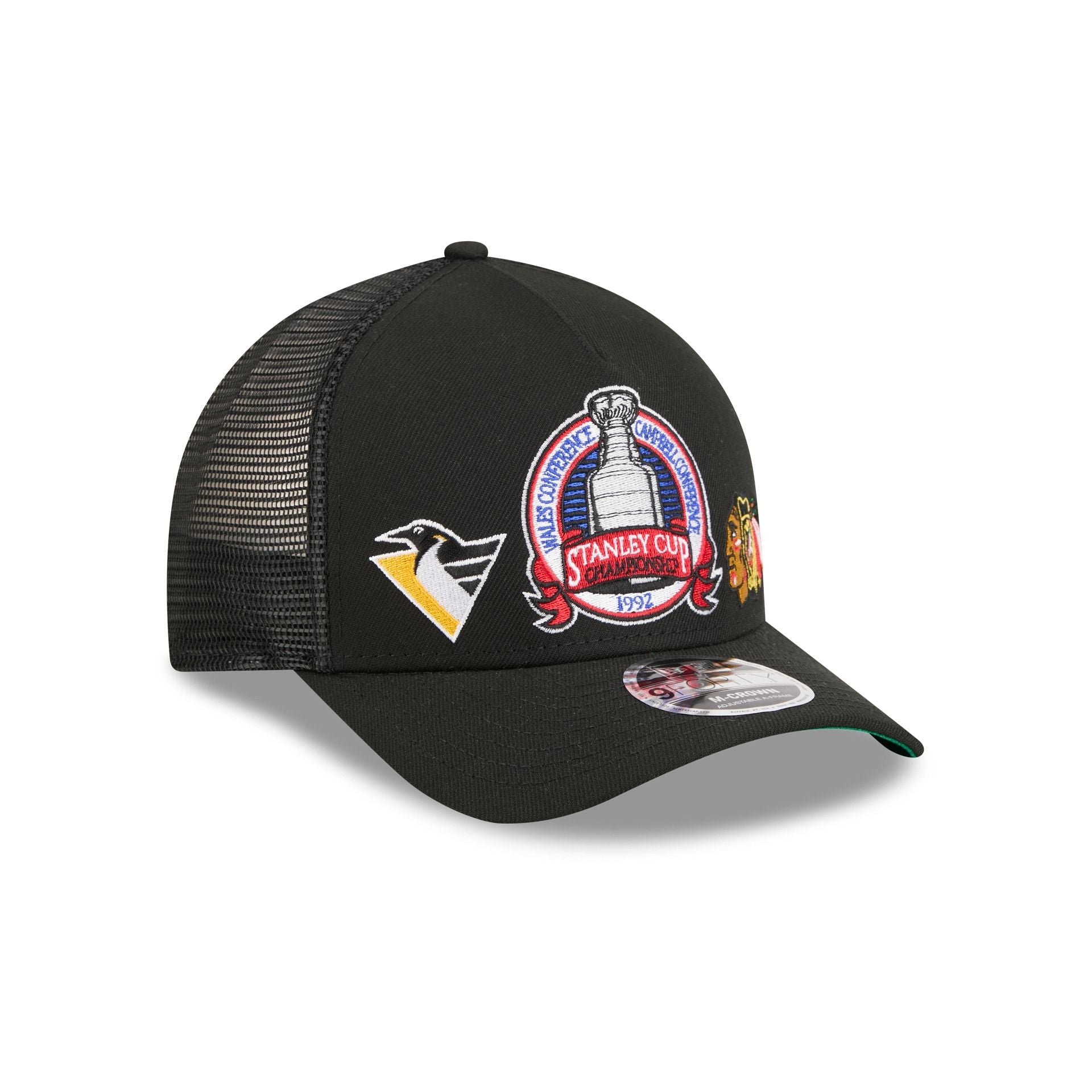 NHL 1992 Past Glory Matchup 9FORTY M-Crown A-Frame Trucker Hat