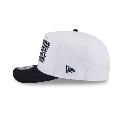 Connecticut Huskies March Madness White 9FIFTY A-Frame Snapback Hat