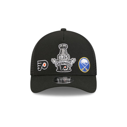 NHL 1975 Past Glory Matchup 9FORTY M-Crown A-Frame Trucker Hat