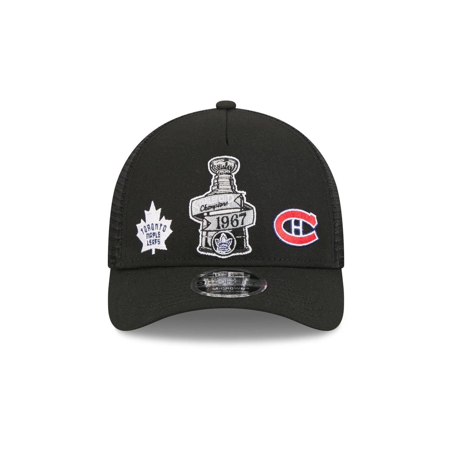 NHL 1967 Past Glory Matchup 9FORTY M-Crown A-Frame Trucker Hat