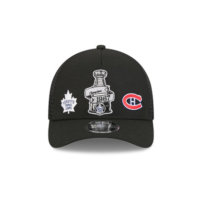 NHL 1967 Past Glory Matchup 9FORTY M-Crown A-Frame Trucker Hat
