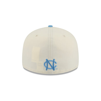 North Carolina Tar Heels 1982 March Madness College Vault Chrome 59FIFTY Fitted Hat
