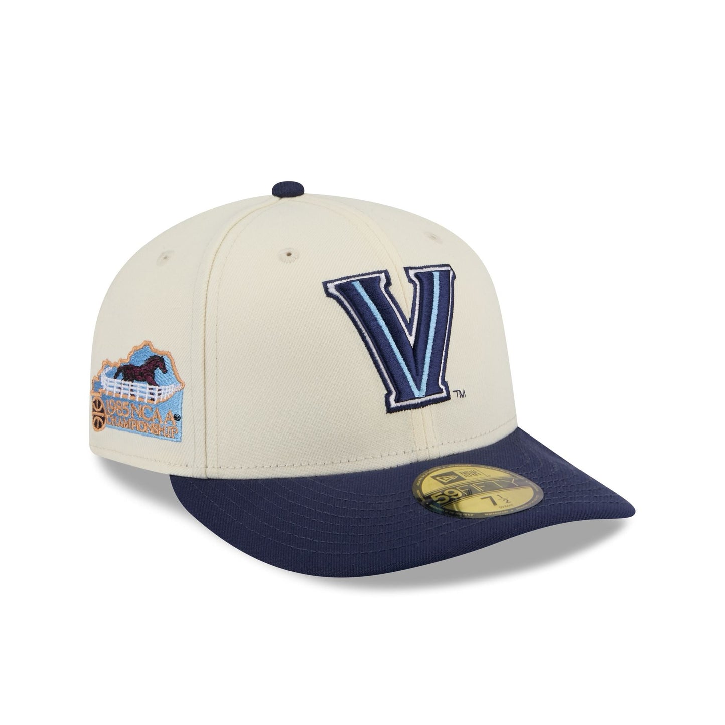 Villanova Wildcats 1985 March Madness College Vault Chrome 59FIFTY Fitted Hat