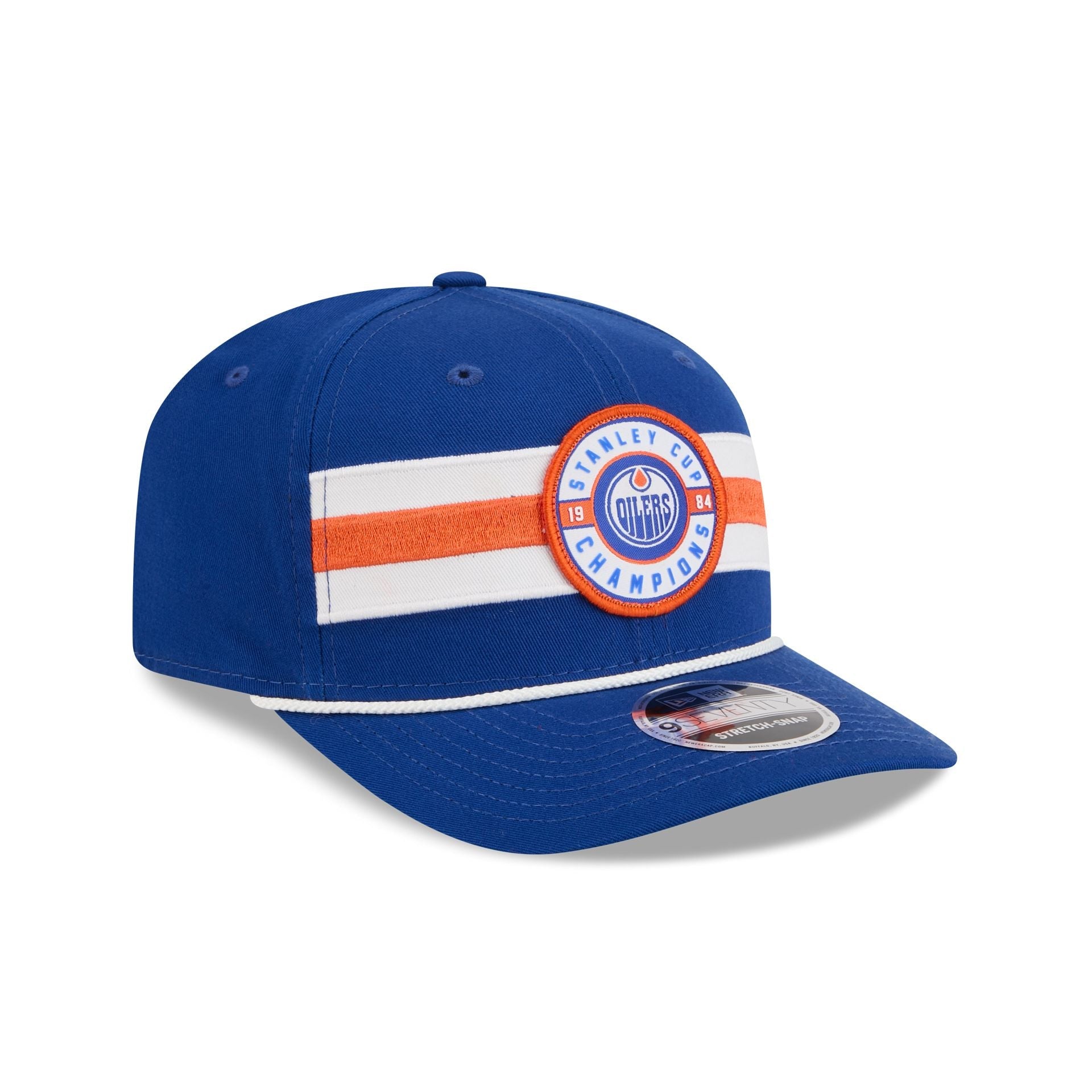 Edmonton Oilers Past Glory 9SEVENTY Stretch-Snap Hat