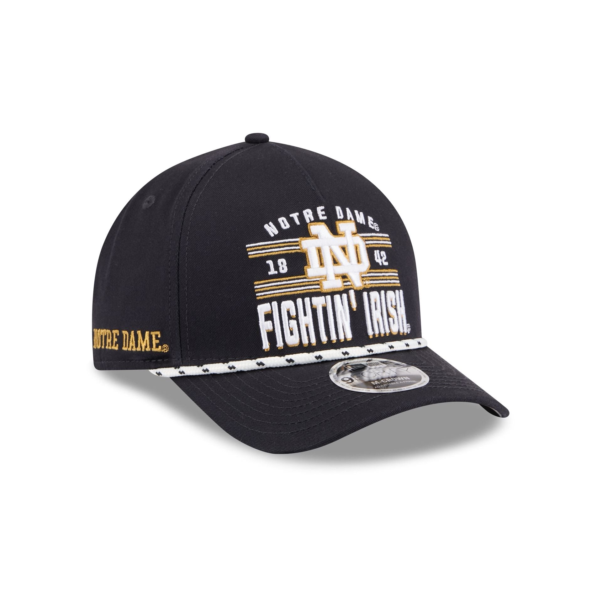 Notre Dame Fighting Irish March Madness 9FORTY M-Crown A-Frame Snapback Hat