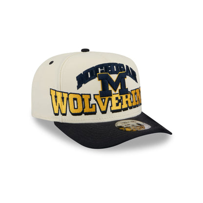 Michigan Wolverines March Madness Chrome 9FIFTY A-Frame Snapback Hat