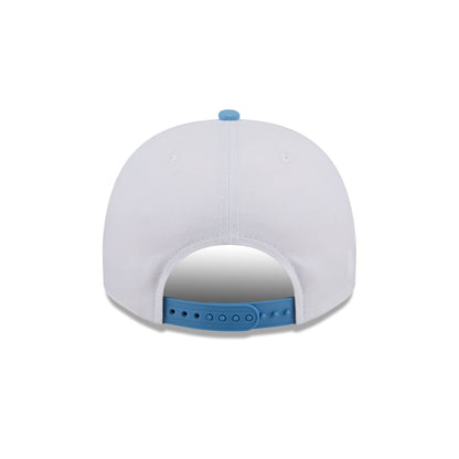 North Carolina Tar Heels March Madness College Vault White 9FIFTY A-Frame Snapback Hat