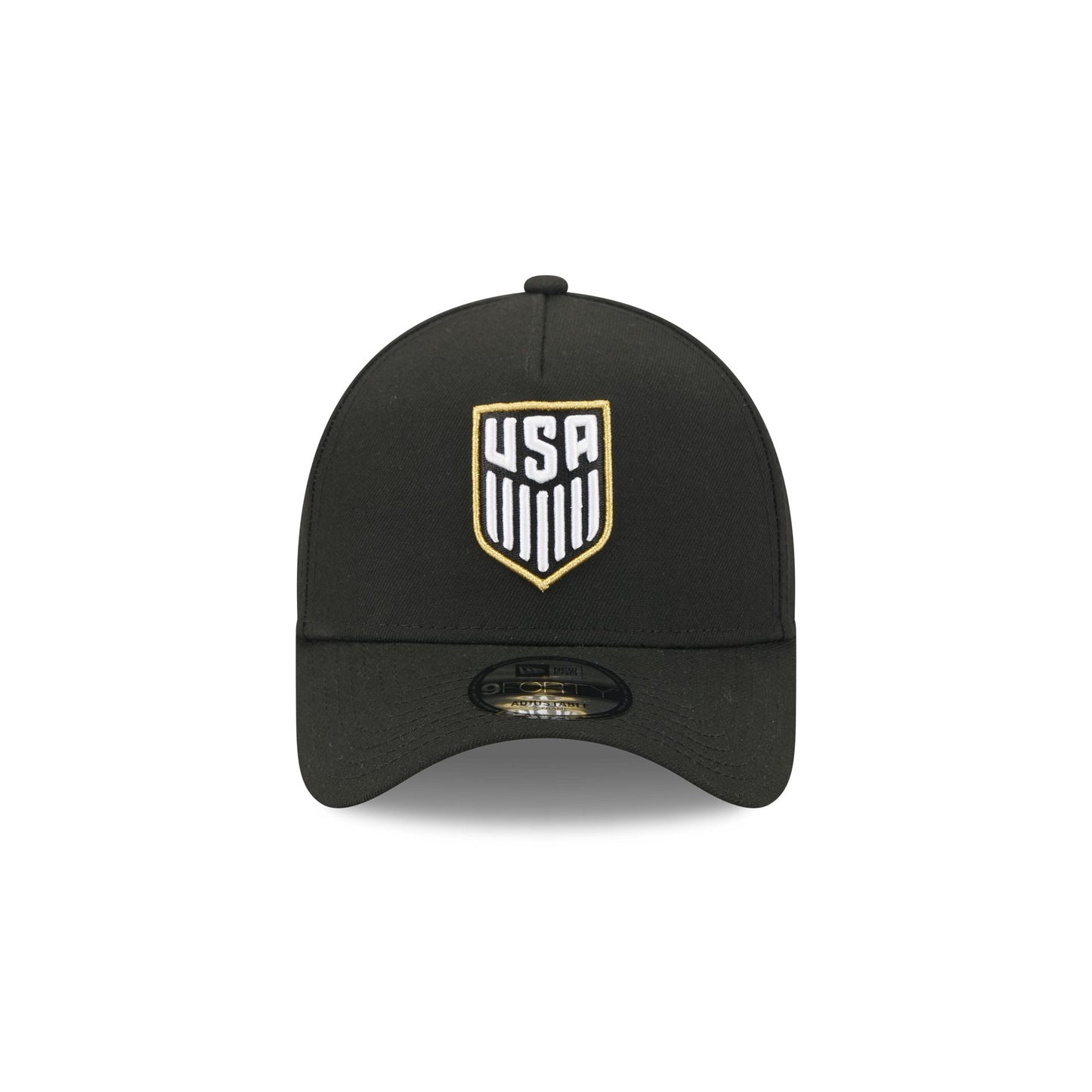 U.S. Soccer 2026 Men's National Team West Black 9FORTY A-Frame Snapback