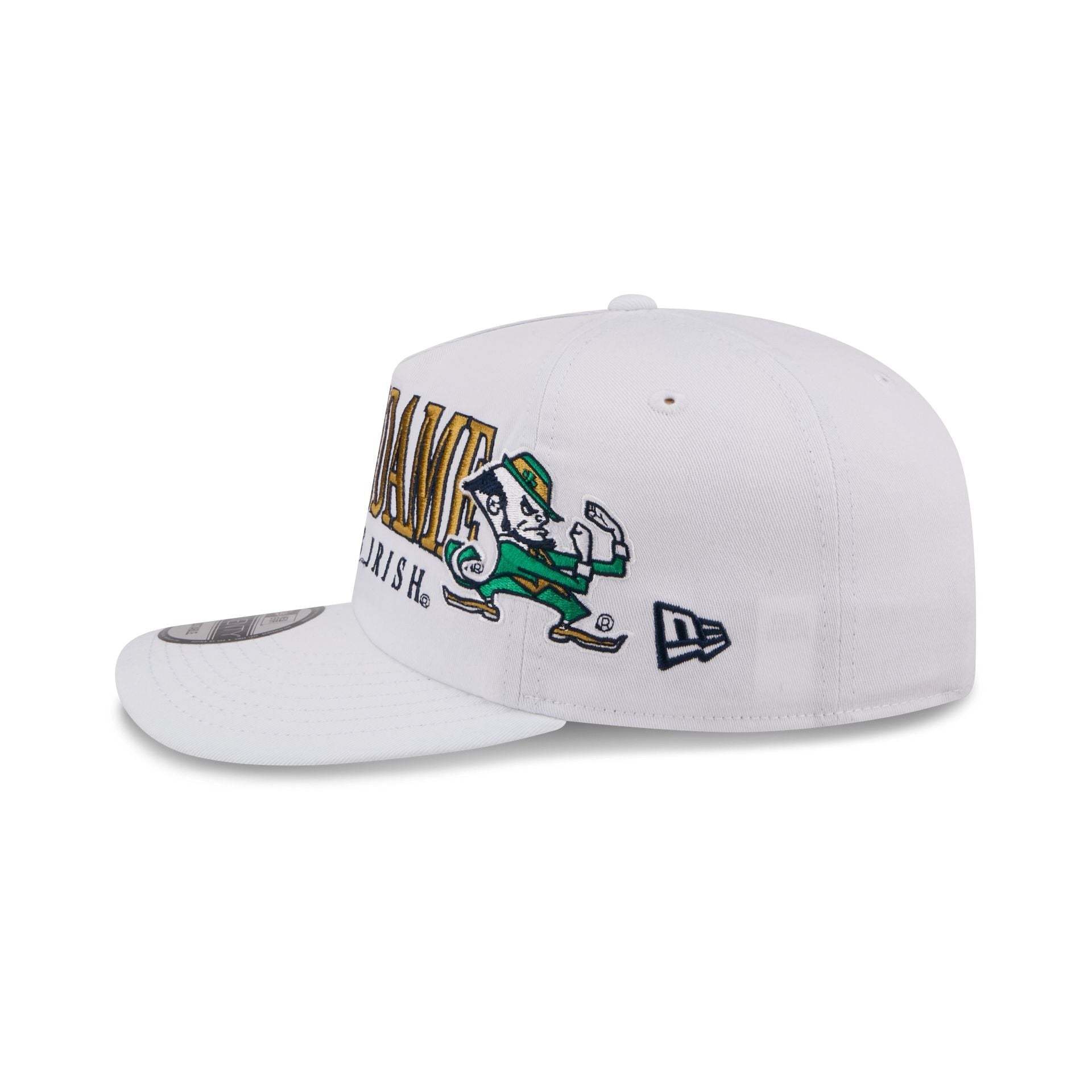 Notre Dame Fighting Irish March Madness White 19TWENTY Snapback Hat