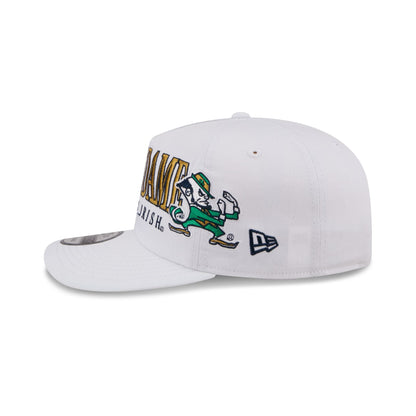 Notre Dame Fighting Irish March Madness White 19TWENTY Snapback Hat