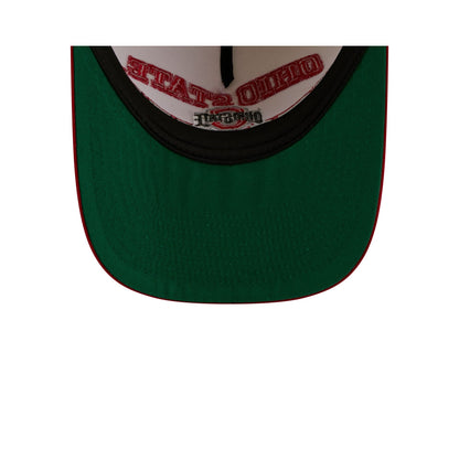 Ohio State Buckeyes March Madness Chrome 9FIFTY A-Frame Snapback Hat