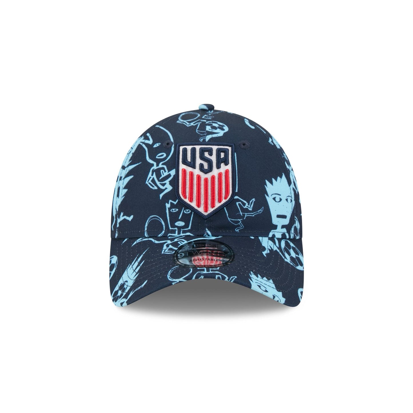 U.S. Soccer Men's National Team All Over Print 9TWENTY Adjustable