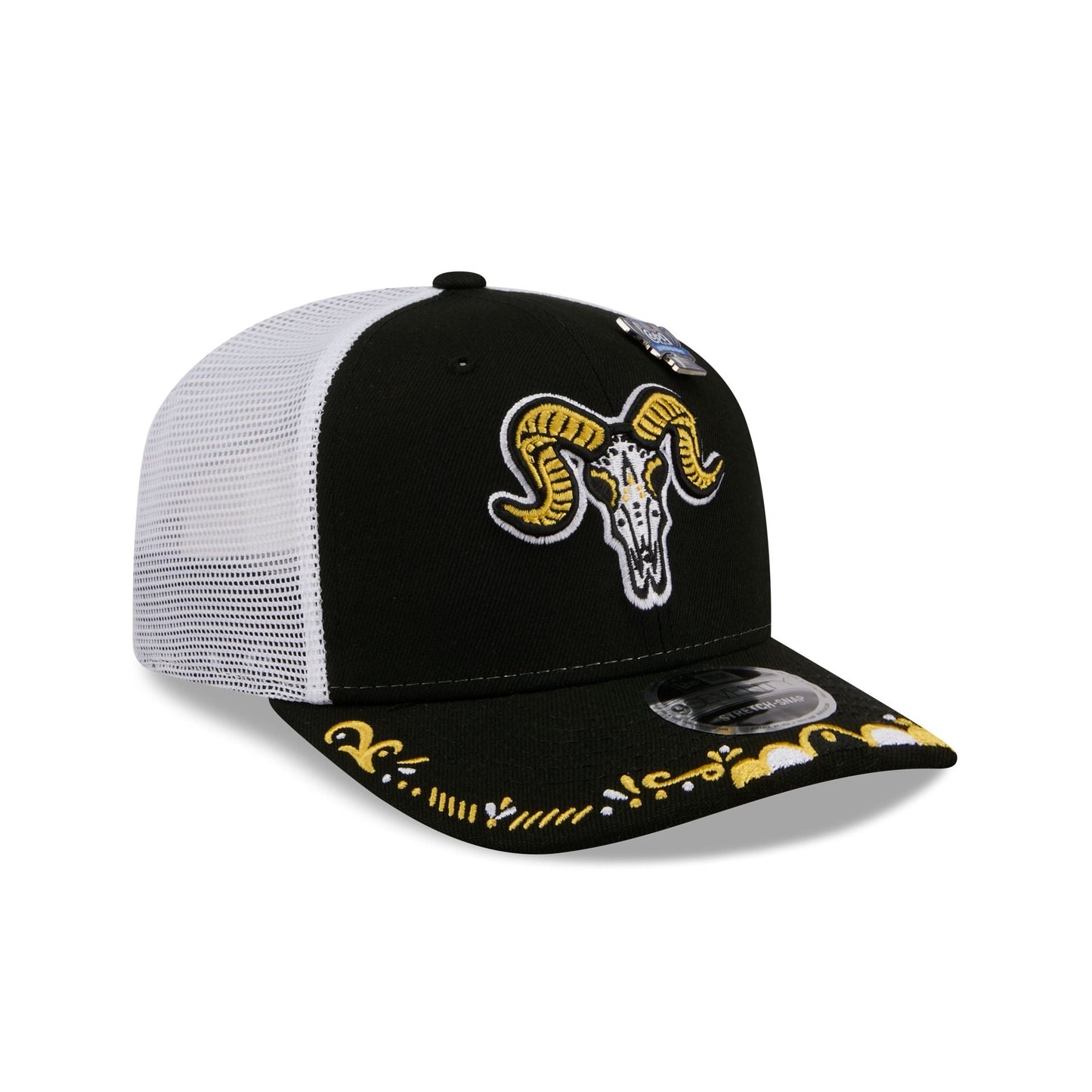 Hartford Yard Goats 2026 Copa de la Diversión 9SEVENTY Trucker Hat