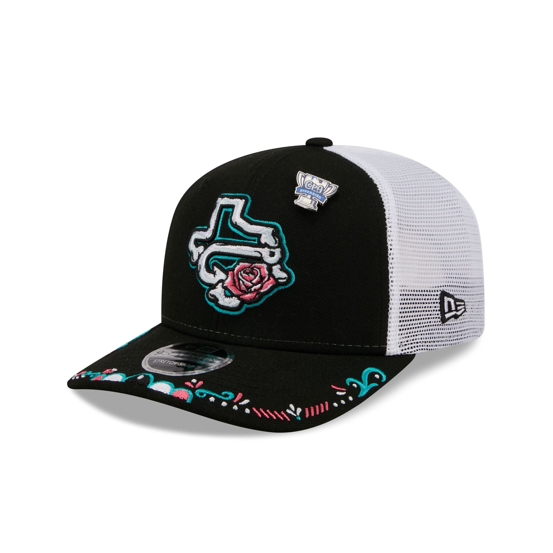 Corpus Christi Hooks 2026 Copa de la Diversión 9SEVENTY Trucker Hat