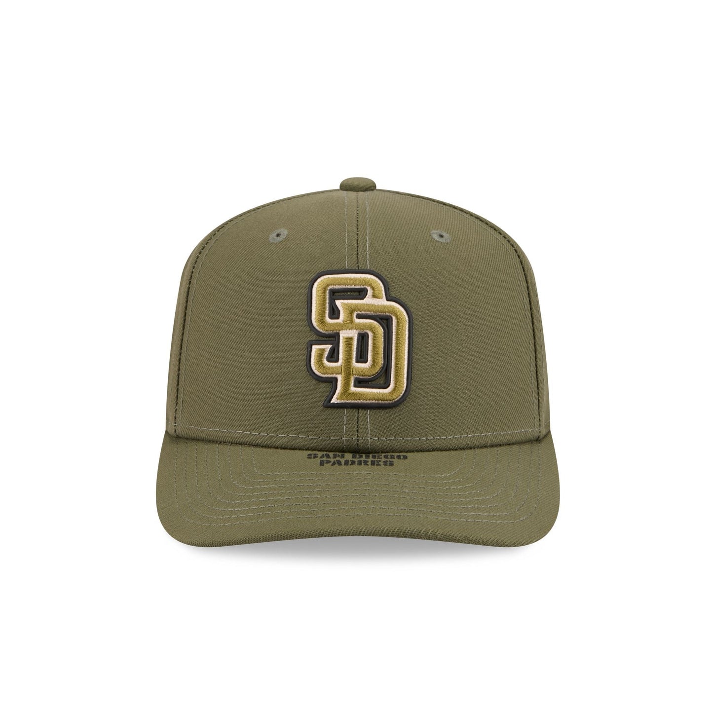 San Diego Padres Armed Forces Day 2026 9SEVENTY Stretch-Snap Hat