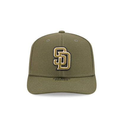 San Diego Padres Armed Forces Day 2026 9SEVENTY Stretch-Snap Hat