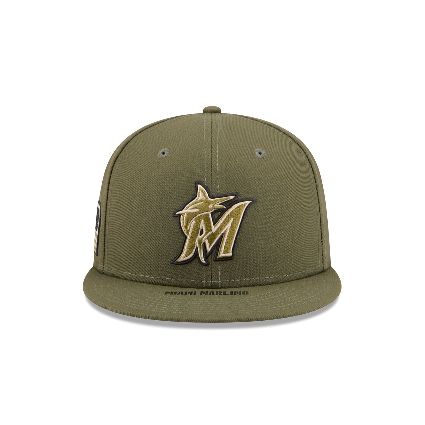 Miami Marlins Armed Forces Day 2026 9FIFTY Snapback Hat