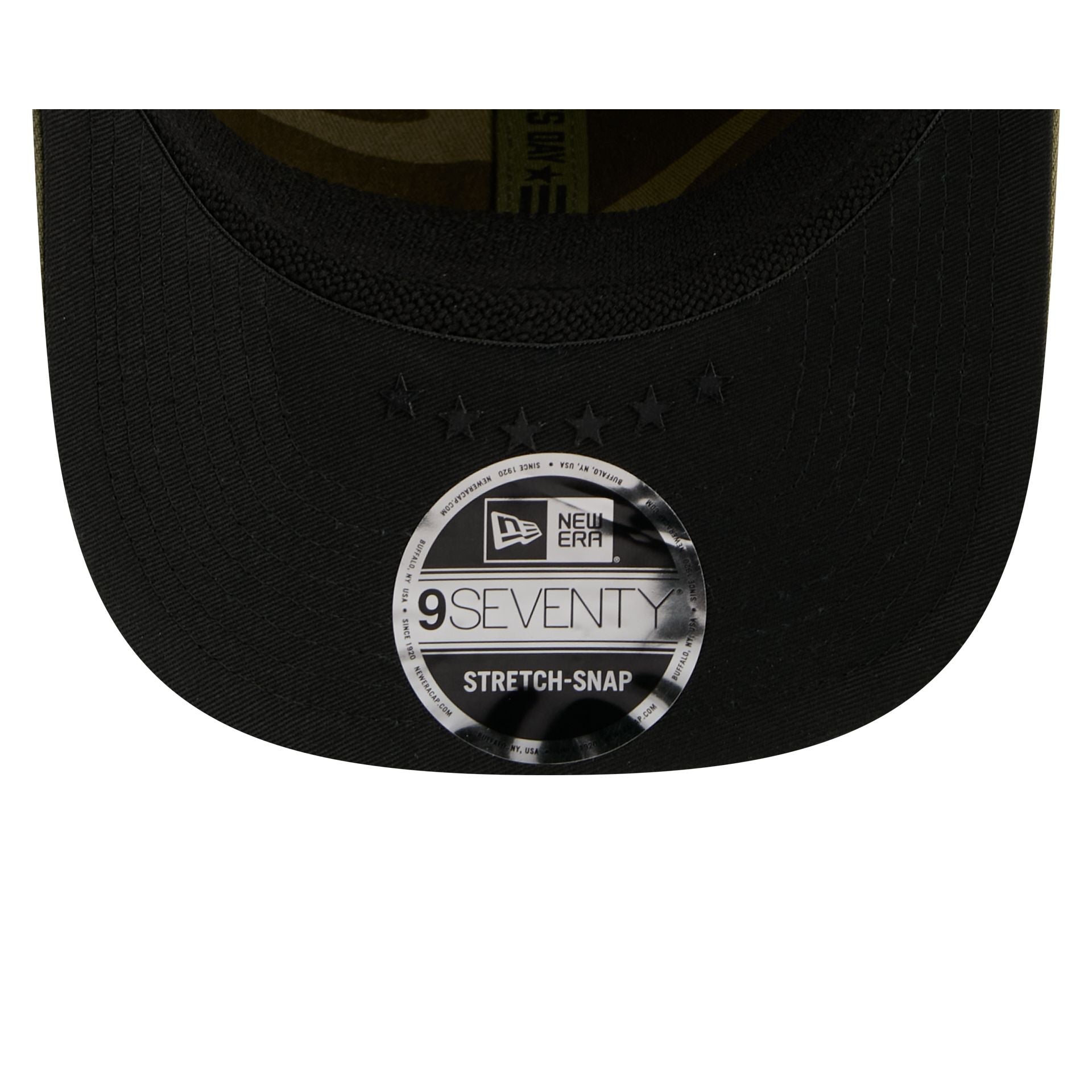 Miami Marlins Armed Forces Day 2026 9SEVENTY Stretch-Snap Hat