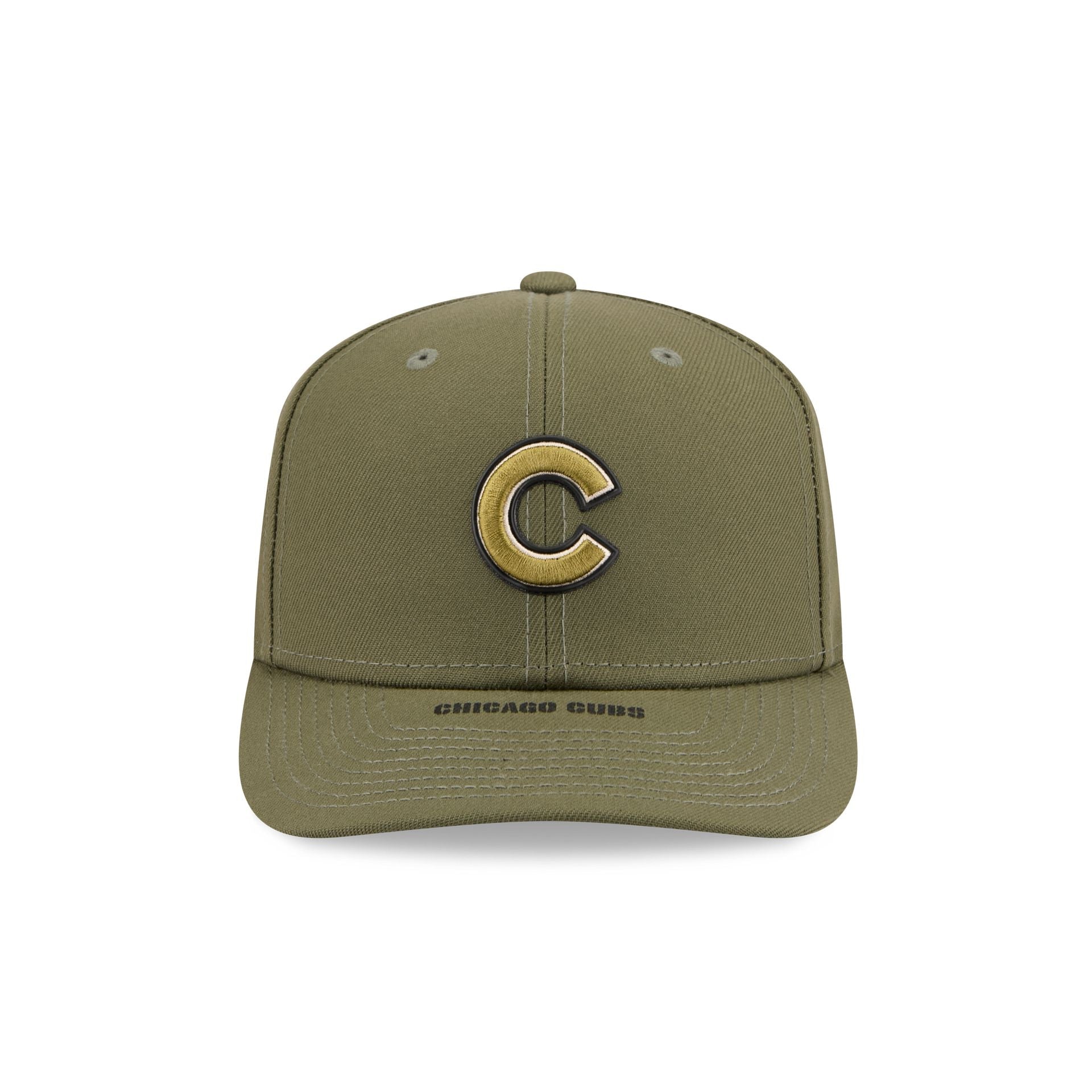 Chicago Cubs Armed Forces Day 2026 9SEVENTY Stretch-Snap Hat