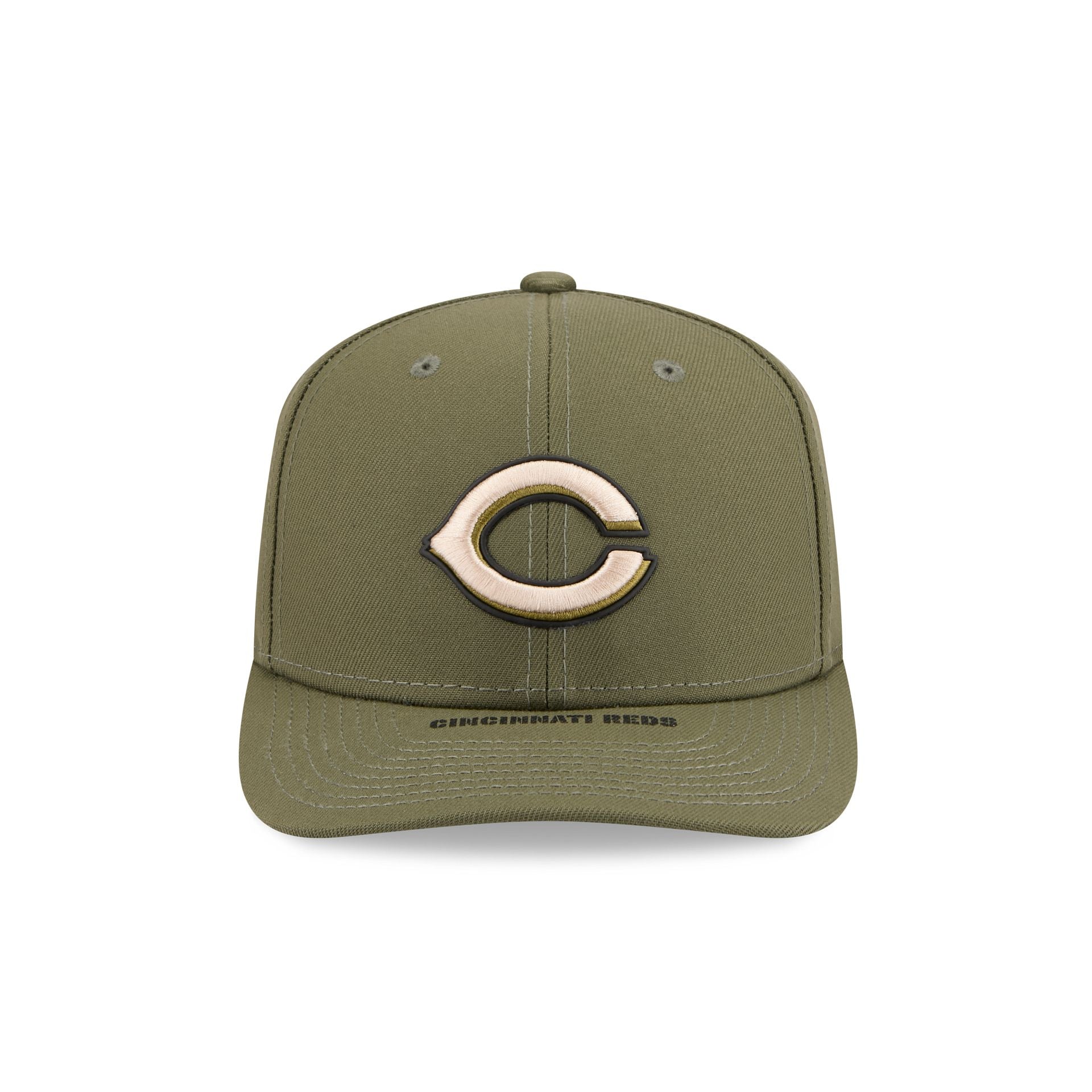 Cincinnati Reds Armed Forces Day 2026 9SEVENTY Stretch-Snap Hat