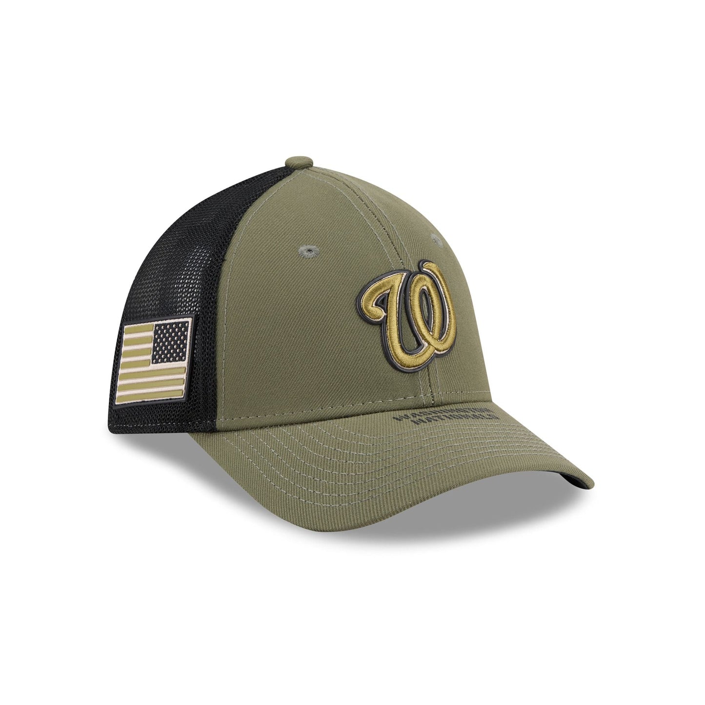 Washington Nationals Armed Forces Day 2026 39THIRTY M-Crown Stretch Fit Hat