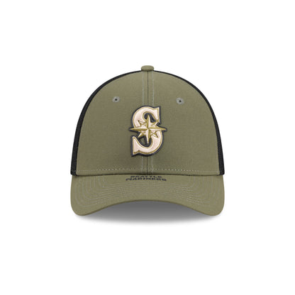 Seattle Mariners Armed Forces Day 2026 39THIRTY M-Crown Stretch Fit Hat