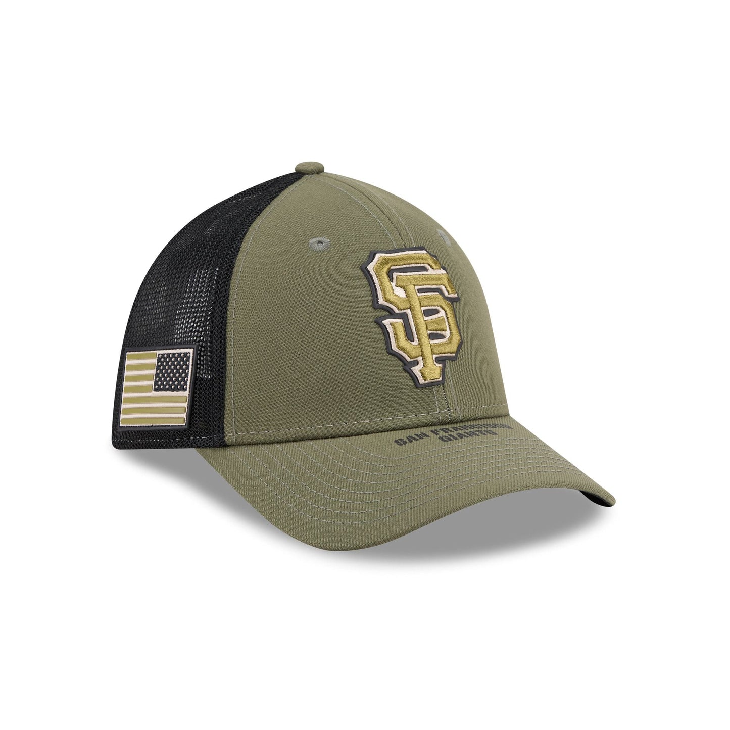 San Francisco Giants Armed Forces Day 2026 39THIRTY M-Crown Stretch Fit Hat