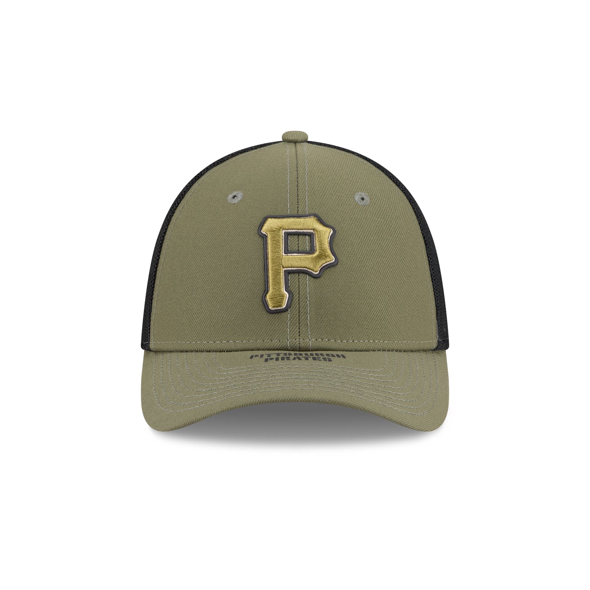 Pittsburgh Pirates Armed Forces Day 2026 39THIRTY M-Crown Stretch Fit Hat