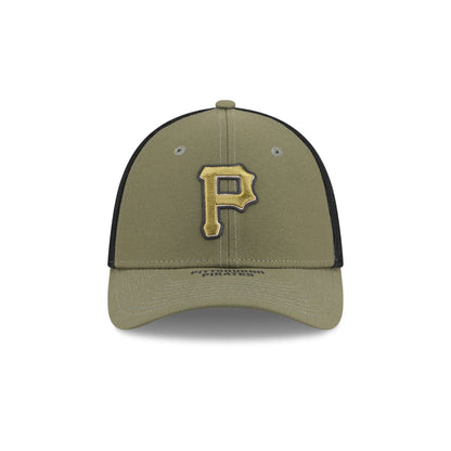 Pittsburgh Pirates Armed Forces Day 2026 39THIRTY M-Crown Stretch Fit Hat