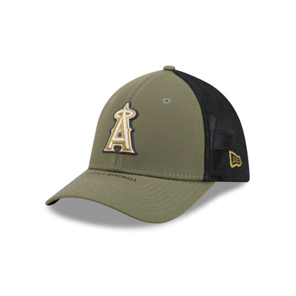Los Angeles Angels Armed Forces Day 2026 39THIRTY M-Crown Stretch Fit Hat