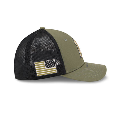 Los Angeles Angels Armed Forces Day 2026 39THIRTY M-Crown Stretch Fit Hat