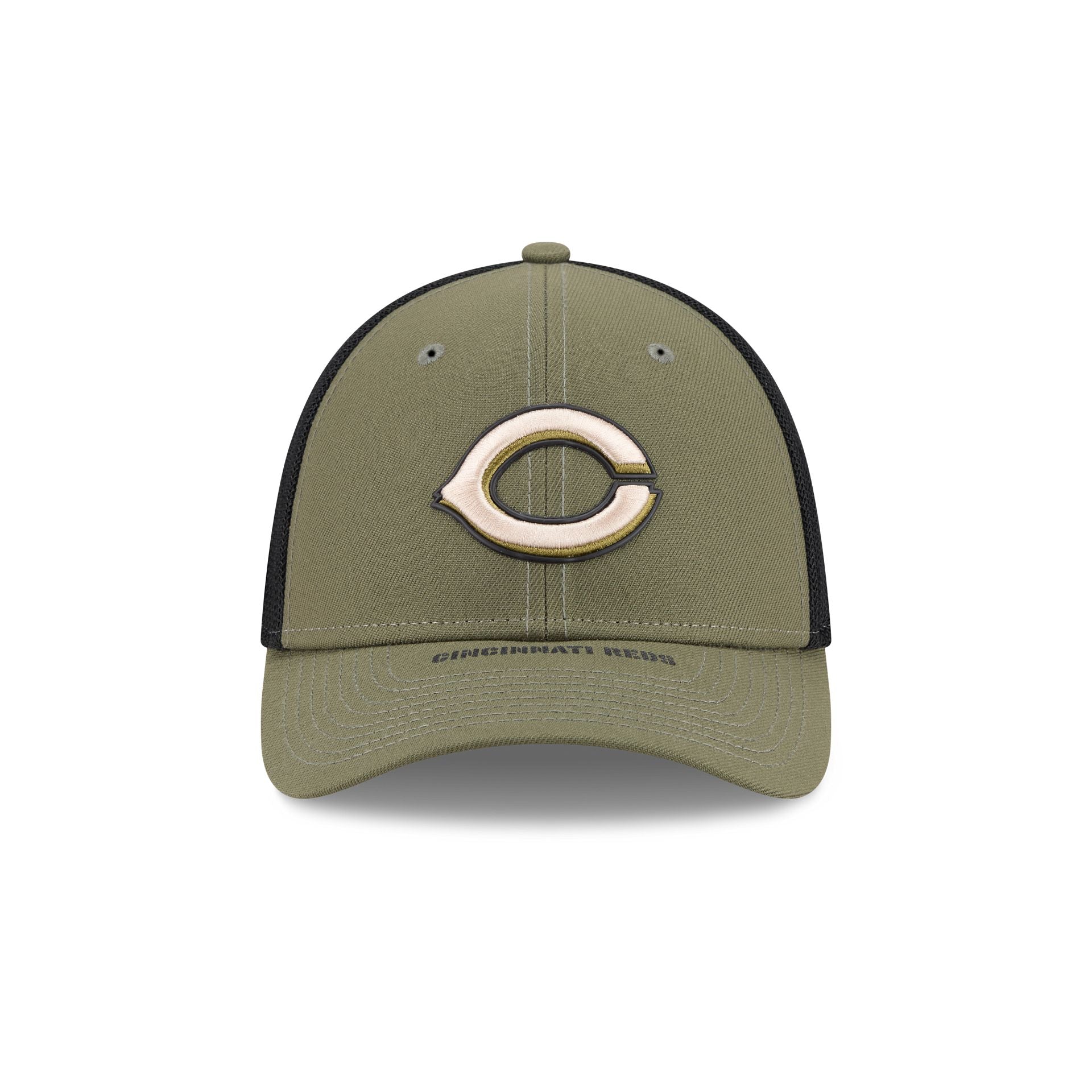 Cincinnati Reds Armed Forces Day 2026 39THIRTY M-Crown Stretch Fit Hat
