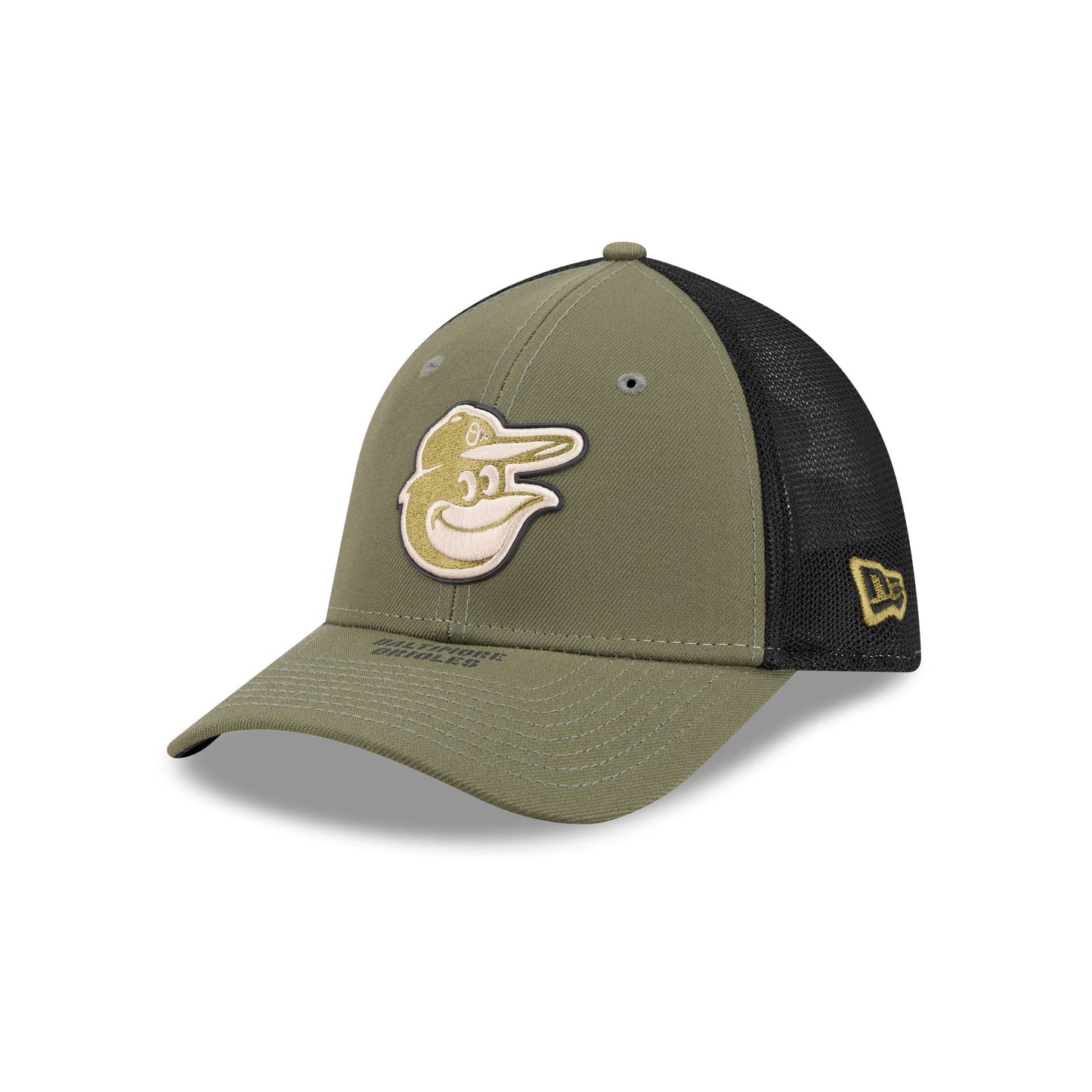 Baltimore Orioles Armed Forces Day 2026 39THIRTY M-Crown Stretch Fit Hat