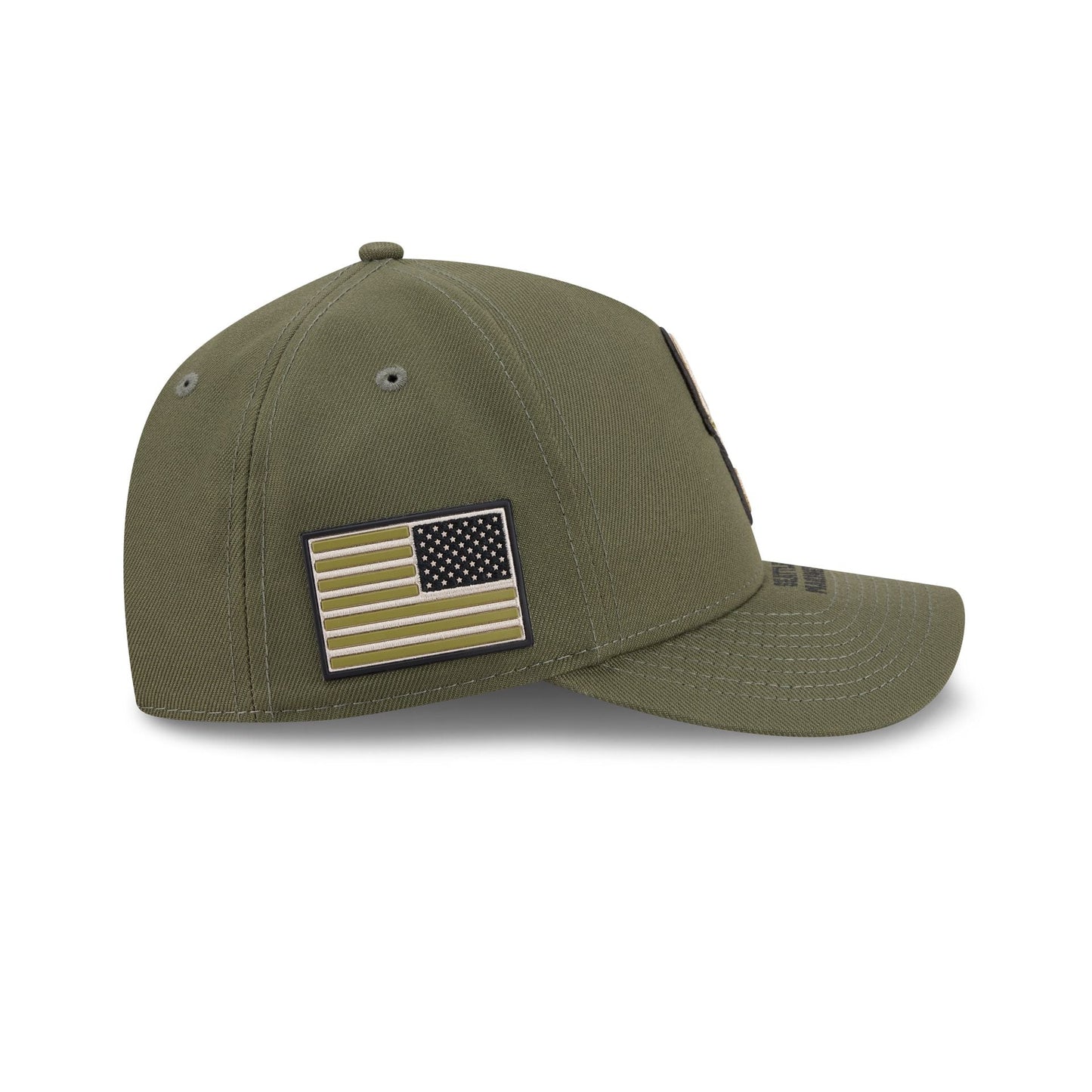 Seattle Mariners Armed Forces Day 2026 9FORTY M-Crown A-Frame Snapback Hat